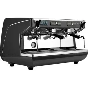 Кофемашина Appia Life 2gr S 220V black+high groups+econo 2 группы (выс)полуавтомат Nuova Simonelli – купить в Санкт-Петербурге по цене завода