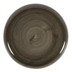 Тарелка мелкая D32,4См, без борта, Stonecast Patina, цвет Iron Black Paibev121 – купить в RuOborudovanie.ru с доставкой до двери Купить тарелка мелкая d32,4см, без борта, stonecast patina, цвет iron black paibev121 – цена от завода, доставка до двери | RuOborudovanie.ru