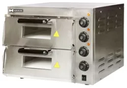 Купить печь для пиццы hurakan hkn-md11 нерж. 2 камеры элекр.подовая в Санкт-Петербурге – цена завода, доставка до двери | RuOborudovanie.ru