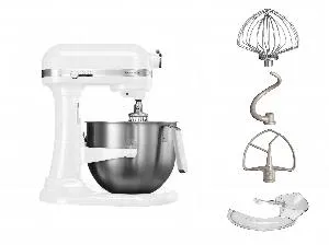 Миксер планетарный KitchenAid 5KSM7591XEWH белый профессиональный – купить в Санкт-Петербурге по цене завода