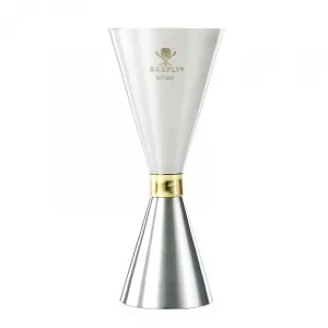 Джиггер Mr.Slim 30/60, с золотым ободком, нерж.сталь M37096 – купить в Санкт-Петербурге по цене завода