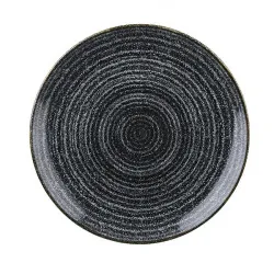 Тарелка мелкая 28,8СМ, без борта, цвет Charcoal Black, Studio Prints Spcbev111 – купить в RuOborudovanie.ru с доставкой до двери Купить тарелка мелкая 28,8см, без борта, цвет charcoal black, studio prints spcbev111 – цена от завода, доставка до двери | RuOborudovanie.ru