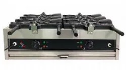 Вафельница Airhot WBFT-6 Тайяки-рыбка 6шт.150х90х30мм чугун, электр.настольн. – купить в Санкт-Петербурге с доставкой Купить вафельница airhot wbft-6 тайяки-рыбка 6шт.150х90х30мм чугун, электр.настольн. в Санкт-Петербурге – цена завода, доставка до двери | RuOborudovanie.ru