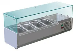Витрина холодильная для ингредиентов 3хGN1/3 + 1хGN1/2-150 мм Koreco VRX1200380(395II) – купить в Санкт-Петербурге с доставкой Купить витрина холодильная для ингредиентов 3хgn1/3 + 1хgn1/2-150 мм koreco vrx1200380(395ii) в Санкт-Петербурге – цена завода, доставка до двери | RuOborudovanie.ru