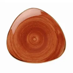 Тарелка мелкая треугольная 31,1СМ, без борта, Stonecast, цвет Spiced Orange Ssostr121 – купить в RuOborudovanie.ru с доставкой до двери Купить тарелка мелкая треугольная 31,1см, без борта, stonecast, цвет spiced orange ssostr121 – цена от завода, доставка до двери | RuOborudovanie.ru