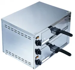 Купить печь для пиццы hurakan hkn-md0505 нерж. 2 камеры электрич. в Санкт-Петербурге – цена завода, доставка до двери | RuOborudovanie.ru