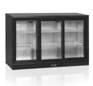 Шкаф холодильный Tefcold DB300S-3 барный черный со стеклом 300л 0,26кВт – купить по цене завода