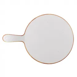 Купить доска сервировочная с ручкой d32см, меламин, buffet stonecast melamine, цвет barley white zplstrp1 – цена от завода, доставка до двери | RuOborudovanie.ru
