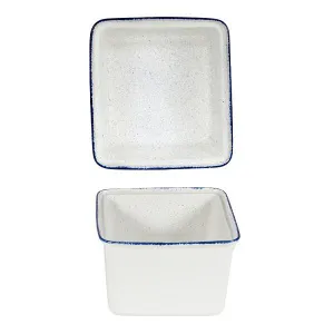 Форма для запекания 19,4Х18СМ H11,5См 2,0Л, Stonecast Hints, цвет Indigo Blue Shbircd1 – купить по цене завода