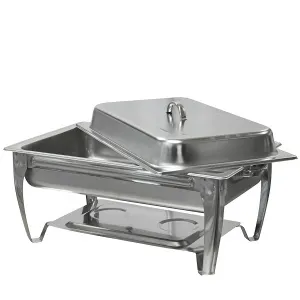 Чафинг-диш ERGO FQ-CD-248-1 на 1 гастроемкость GN 1/1 со съемной крышкой – купить в Санкт-Петербурге по цене завода