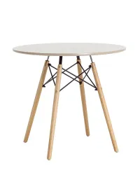 Стол обеденный Eames D-800 мм, 4 ножки Бежевый обеденный нераздвижной – купить в Санкт-Петербурге с доставкой Купить стол обеденный eames d-800 мм, 4 ножки бежевый обеденный нераздвижной в Санкт-Петербурге – цена завода, доставка до двери | RuOborudovanie.ru