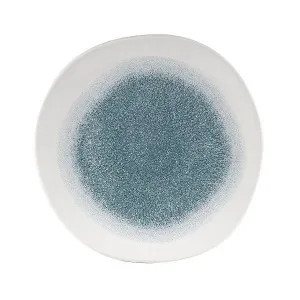 Тарелка мелкая "ВОЛНА" 26,4СМ, без борта, цвет Raku Jade Green, Studio Prints Rkjgog101 – купить по цене завода