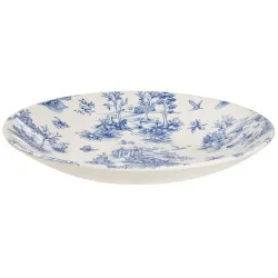 Тарелка глубокая 28,1СМ H3,7См, без борта, Vintage Prints, цвет Prague Toile Toppd271 – купить в RuOborudovanie.ru с доставкой до двери Купить тарелка глубокая 28,1см h3,7см, без борта, vintage prints, цвет prague toile toppd271 – цена от завода, доставка до двери | RuOborudovanie.ru