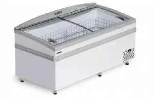 Бонета-ларь с гнутым стеклом снеж Bonvini Bfg 1850 торц серая отделка – купить в Санкт-Петербурге по цене завода