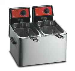 Купить фритюрница fri fri eco4 + 4(650103) с 2 ванной 2 x 3 - 4 л электрическая настольная – цена от завода, доставка до двери | RuOborudovanie.ru