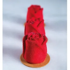 Форма силиконовая Pavoflex для пирож. 3D "РОМАНС" 56Х54ММ H61Мм, 106мл, 20 ячеек Px4376S – купить по цене завода