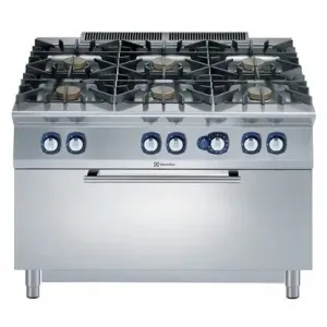 Плита 6 конфорочная 900 серии Electrolux E9GCGL6CLM 391016 ГАЗ – купить по цене завода