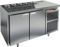Купить стол для салатов hicold sl1-11sn (1/3) без крышки (+2/+10) в Санкт-Петербурге – цена завода, доставка до двери | RuOborudovanie.ru