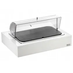 Поднос для сыра Gn1/1 с крышкой Roll-Top, на дерев.Подставке, цвет белый 511B0940 – купить в RuOborudovanie.ru с доставкой до двери Купить поднос для сыра gn1/1 с крышкой roll-top, на дерев.подставке, цвет белый 511b0940 – цена от завода, доставка до двери | RuOborudovanie.ru