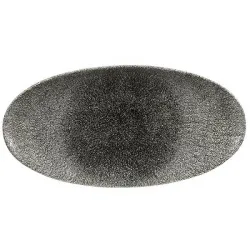 Блюдо овальное Chefs 34,7Х17,3СМ, без борта, цвет Raku Quartz Black, Studio Prints Rkbqov351 – купить в RuOborudovanie.ru с доставкой до двери Купить блюдо овальное chefs 34,7х17,3см, без борта, цвет raku quartz black, studio prints rkbqov351 – цена от завода, доставка до двери | RuOborudovanie.ru