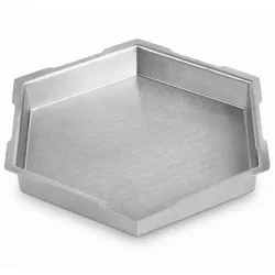 Поднос сервировочный Honeycomb Small D35,6См H3,8См, шестиугольный, для льда, нерж.сталь Sm122 – купить в RuOborudovanie.ru с доставкой до двери Купить поднос сервировочный honeycomb small d35,6см h3,8см, шестиугольный, для льда, нерж.сталь sm122 – цена от завода, доставка до двери | RuOborudovanie.ru