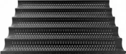Лист для печи Unox Tg 435 600X400 Foro Baguette Black – купить в Санкт-Петербурге с доставкой Купить лист для печи unox tg 435 600x400 foro baguette black в Санкт-Петербурге – цена завода, доставка до двери | RuOborudovanie.ru