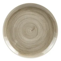 Купить тарелка мелкая 28,8см, без борта, stonecast patina, цвет antique taupe paatev111 – цена от завода, доставка до двери | RuOborudovanie.ru