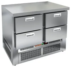 Стол морозильный гастронормированный 70*100*85 см c 4 ящиками Hicold GNE 22/BT – купить в RuOborudovanie.ru с доставкой до двери Купить стол морозильный гастронормированный 70*100*85 см c 4 ящиками hicold gne 22/bt – цена от завода, доставка до двери | RuOborudovanie.ru