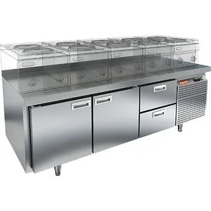 Стол с охлаждающим шкафом Hicold Sn112/Tn Lt – купить по цене завода