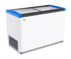 Ларь морозильный Frostor Gellar FG400C прямое стекло синий – купить в RuOborudovanie.ru с доставкой до двери Купить ларь морозильный frostor gellar fg400c прямое стекло синий – цена от завода, доставка до двери | RuOborudovanie.ru