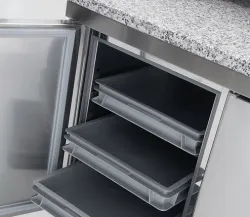 Стол для пиццы c 2 дверьми для формата 60*40 см Coreco MR80150P – купить в Санкт-Петербурге с доставкой Купить стол для пиццы c 2 дверьми для формата 60*40 см coreco mr80150p в Санкт-Петербурге – цена завода, доставка до двери | RuOborudovanie.ru