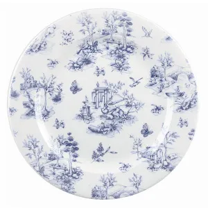 Тарелка мелкая 30,5СМ Vintage Prints, цвет Prague Toile Topvp111 – купить по цене завода