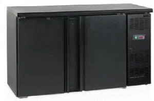 Шкаф холодильный с глухой дверью Tefcold Cbc210 барный черный – купить по цене завода