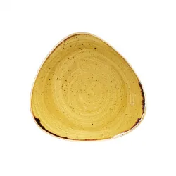 Тарелка мелкая треугольная 22,9СМ, без борта, Stonecast, цвет Mustard Seed Yellow Smsstr91 – купить в RuOborudovanie.ru с доставкой до двери Купить тарелка мелкая треугольная 22,9см, без борта, stonecast, цвет mustard seed yellow smsstr91 – цена от завода, доставка до двери | RuOborudovanie.ru