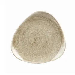 Тарелка мелкая треугольная 19,2СМ, без борта, Stonecast Patina, цвет Antique Taupe Paattr71 – купить в RuOborudovanie.ru с доставкой до двери Купить тарелка мелкая треугольная 19,2см, без борта, stonecast patina, цвет antique taupe paattr71 – цена от завода, доставка до двери | RuOborudovanie.ru