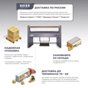 Гладильный каток Helen Н100.25С – купить в Санкт-Петербурге по цене завода