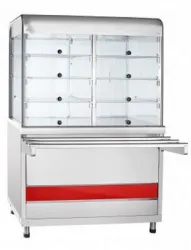 Купить прилавок-витрина нейтральный abat пвн-70км арт.21000011572 столеш.нерж., 3 полки в Санкт-Петербурге – цена завода, доставка до двери | RuOborudovanie.ru