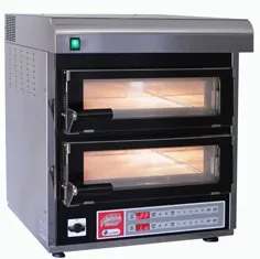 Печь подовая Eurochef PizzaChef MP4 электрическая 2-камерная с подом 39*39 см – купить в RuOborudovanie.ru с доставкой до двери Купить печь подовая eurochef pizzachef mp4 электрическая 2-камерная с подом 39*39 см – цена от завода, доставка до двери | RuOborudovanie.ru