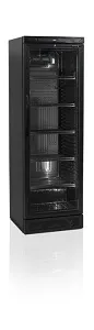 Шкаф холодильный Tefcold Cev425 Black со стеклом – купить в Санкт-Петербурге по цене завода