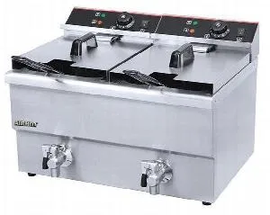 Фритюрница Airhot EF8T+8T с краном на 16л, 6.5кВт, настольн. электр. – купить в Санкт-Петербурге по цене завода
