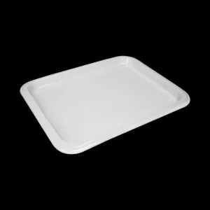 Гастроемкость керамическая Corone GN 1/2 330х268х20 мм белая [LQ-QK15076] – купить в Санкт-Петербурге по цене завода