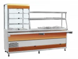 Купить прилавок-витрина abat пвхм-70кму арт.21000002763 мини холодильный+мармит в Санкт-Петербурге – цена завода, доставка до двери | RuOborudovanie.ru