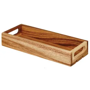 Поднос деревянный "ЯЩИК" 30Х11,8СМ H4,8См Buffetscape Wood Zcawsmcr1 – купить по цене завода
