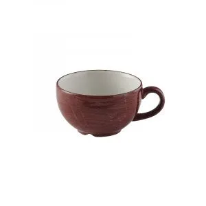 Чашка Cappuccino 340МЛ Stonecast Patina, цвет Rust Red Parecb281 – купить по цене завода