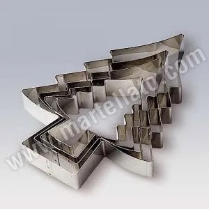 Форма кондитерская "ЕЛОЧКА" 30Х23,5СМ H4См, нерж.сталь 14H4X30 – купить по цене завода