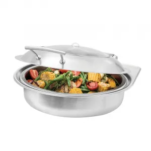 Мармит-чафиндиш Rosseto Sm289 нерж.сталь без базы круглый Multi-Chef D42хH17см настольн. – купить в Санкт-Петербурге по цене завода
