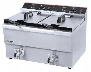 Фритюрница Airhot EF12+12 с краном на 12л, 6.5кВт, настольн. электр. – купить в Санкт-Петербурге по цене завода