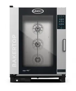 Пароконвектомат Unox XEBC-10EU-GPRM газ на 10 уровней – купить в Санкт-Петербурге по цене завода