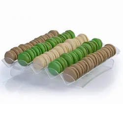 Подставка для "Macarons" 31,5Х32,5СМ H6,5См, 5 полос, пластик, прозрачная Ag05801 – купить в RuOborudovanie.ru с доставкой до двери Купить подставка для "macarons" 31,5х32,5см h6,5см, 5 полос, пластик, прозрачная ag05801 – цена от завода, доставка до двери | RuOborudovanie.ru