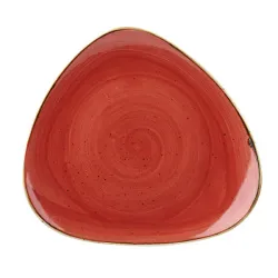 Тарелка мелкая треугольная 31,1СМ, без борта, Stonecast, цвет Berry Red Sbrstr121 – купить в RuOborudovanie.ru с доставкой до двери Купить тарелка мелкая треугольная 31,1см, без борта, stonecast, цвет berry red sbrstr121 – цена от завода, доставка до двери | RuOborudovanie.ru